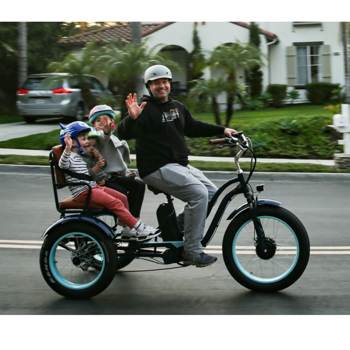 EVRYjourney 750w Electric Tricycle Rickshaw With Passenger Seat