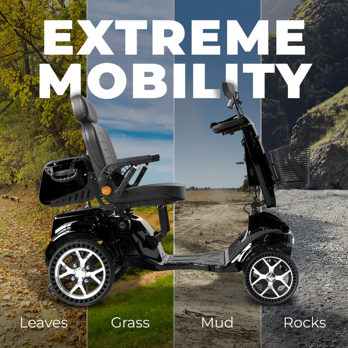 Gladiator 4 Wheel Heavy Duty Portable Mobility Scooter