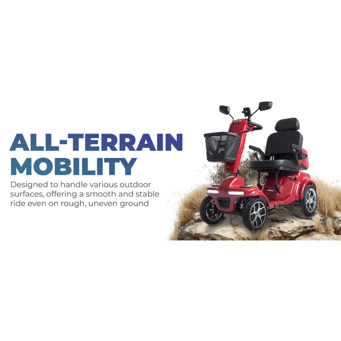 Gladiator 4 Wheel Heavy Duty Portable Mobility Scooter