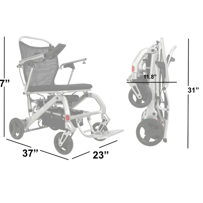 Matrix Ultra 2 2025 Model Folding Electric Wheelchair