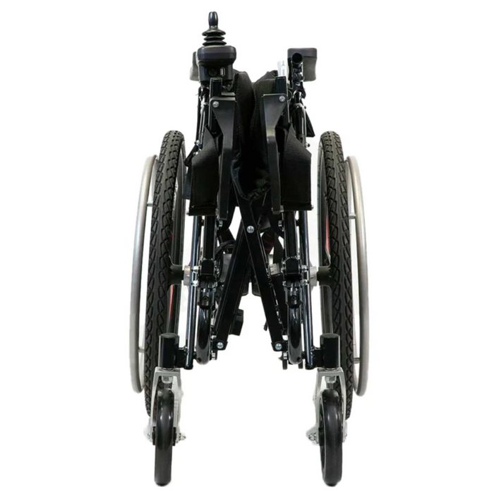 ModelHManualAndElectricHybridWheelchairFrontView