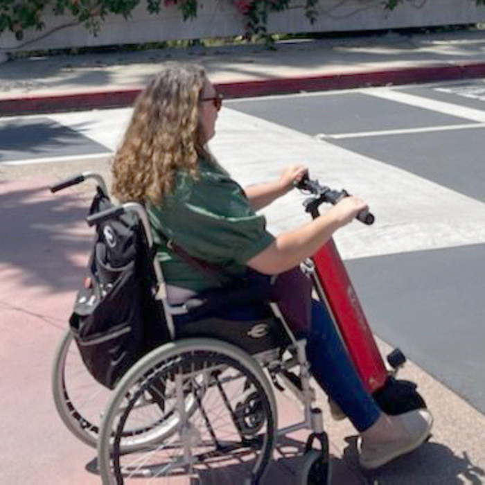 EZ Ride Wheelchair Power Assist Attachment