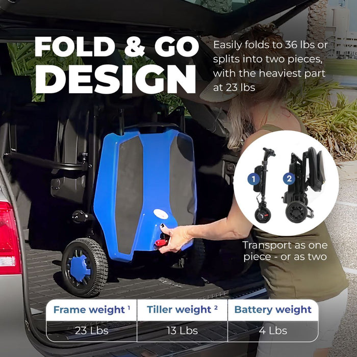 Super Light Flight Folding Mobility Scooter