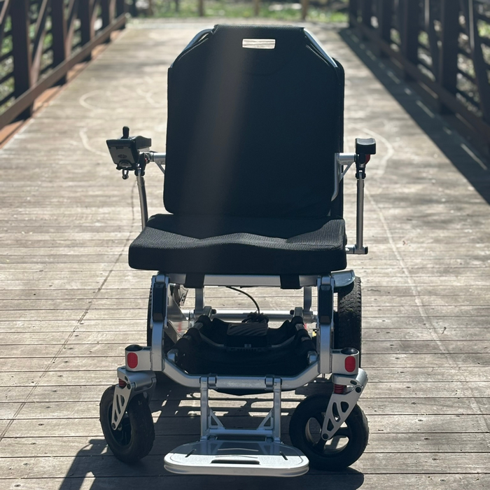 Zeus Power Wheelchair Front View