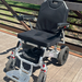 Zeus Power Wheelchair Top View On Bridge