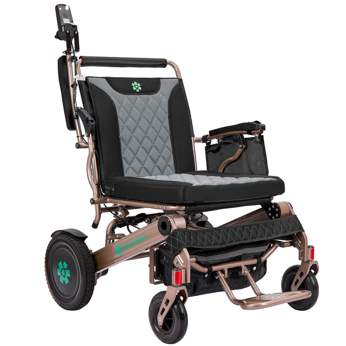 Mammoth EX 500 LB Weight Capacity Travel Folding Electric Wheelchair