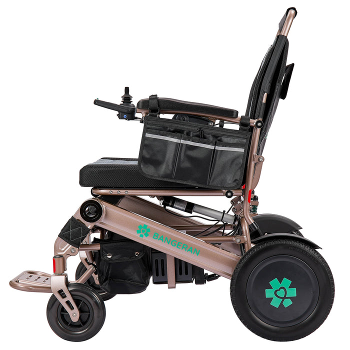 Mammoth EX 500 LB Weight Capacity Travel Folding Electric Wheelchair