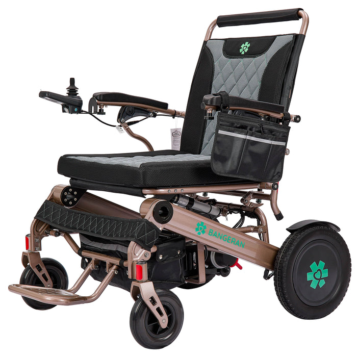 Mammoth EX 500 LB Weight Capacity Travel Folding Electric Wheelchair