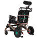 Mammoth EX 500 LB Weight Capacity Auto Recline Bariatric Electric Wheelchair white frame variation