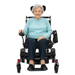 Mammoth EX 500 LB Weight Capacity Auto Recline Bariatric Electric Wheelchair with user seated
