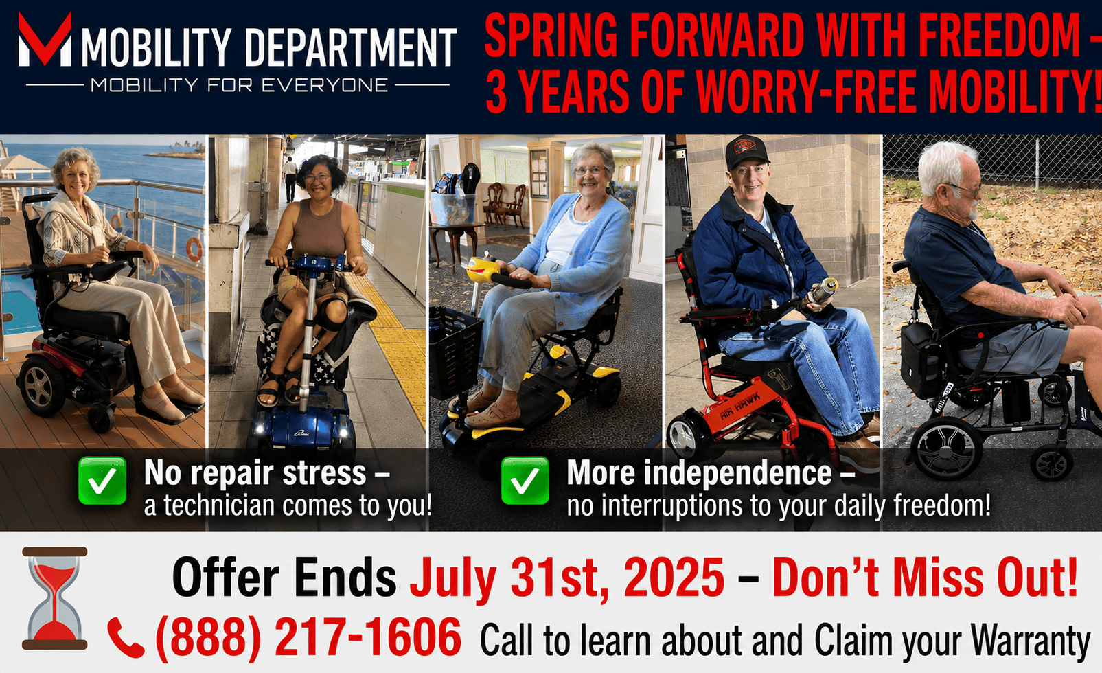 buy mobility scooters and electric wheelchair at mobility department