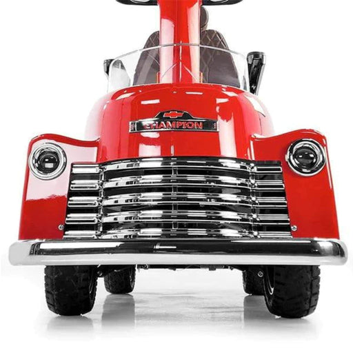 Champion Heavy Duty Mobility Scooter Color Red Front View