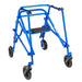 Circle Specialty Klip Posterior 4 Wheel Walker with Seat & 8" Outdoor Wheels