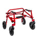 Circle Specialty Klip Posterior 4 Wheel Walker with Seat & 8" Outdoor Wheels