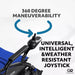 ComfyGo 6011 Folding Electric Wheelchair Joystick - 360 Maneuverability - Universal, Intelligent and Weather Resistant Joystick