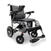 ComfyGo X-7 Ultra Lightweight Electric Wheelchair Color Silver Backrest Front Right Side View
