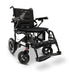ComfyGo X-7 Ultra Lightweight Electric Wheelchair Color Black Front Right Side View