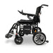 ComfyGO X-7 Electric Wheelchair Color Black Backrest Left Side View