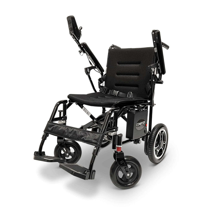 UltralightweightElectricWheelchairComfyGOX-7ColorBlackFrontSideView