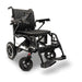 UltralightweightElectricWheelchairComfyGOX-7ColorBlackBackrestandFrameFrontRightSideView