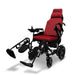 ComfyGo X-9 Electric Wheelchair Front Side View Color Red