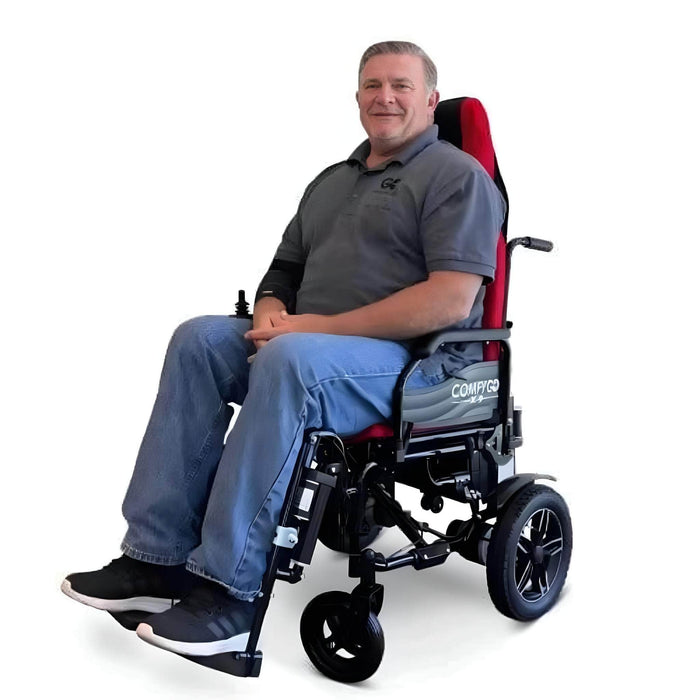 comfygox-9remotecontrolledelectricwheelchairwithautomaticreclinecolorredsittingaman