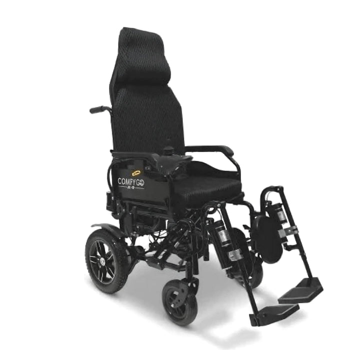 ComfyGoX-9WheelchairColorBlackRightSideView