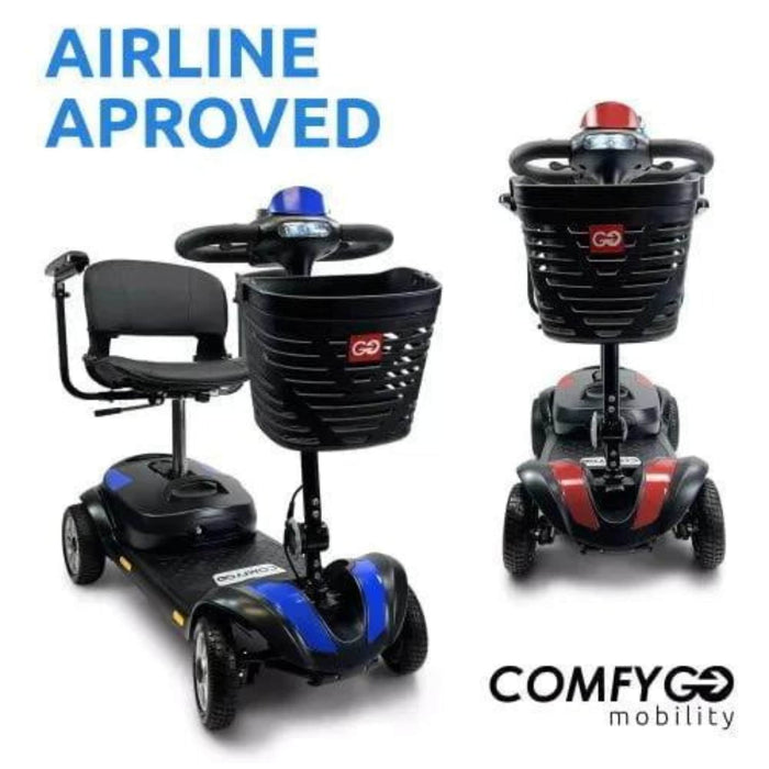 ComfyGo Z-4 Ultra-Light Electric Mobility Scooter - Airline Approved