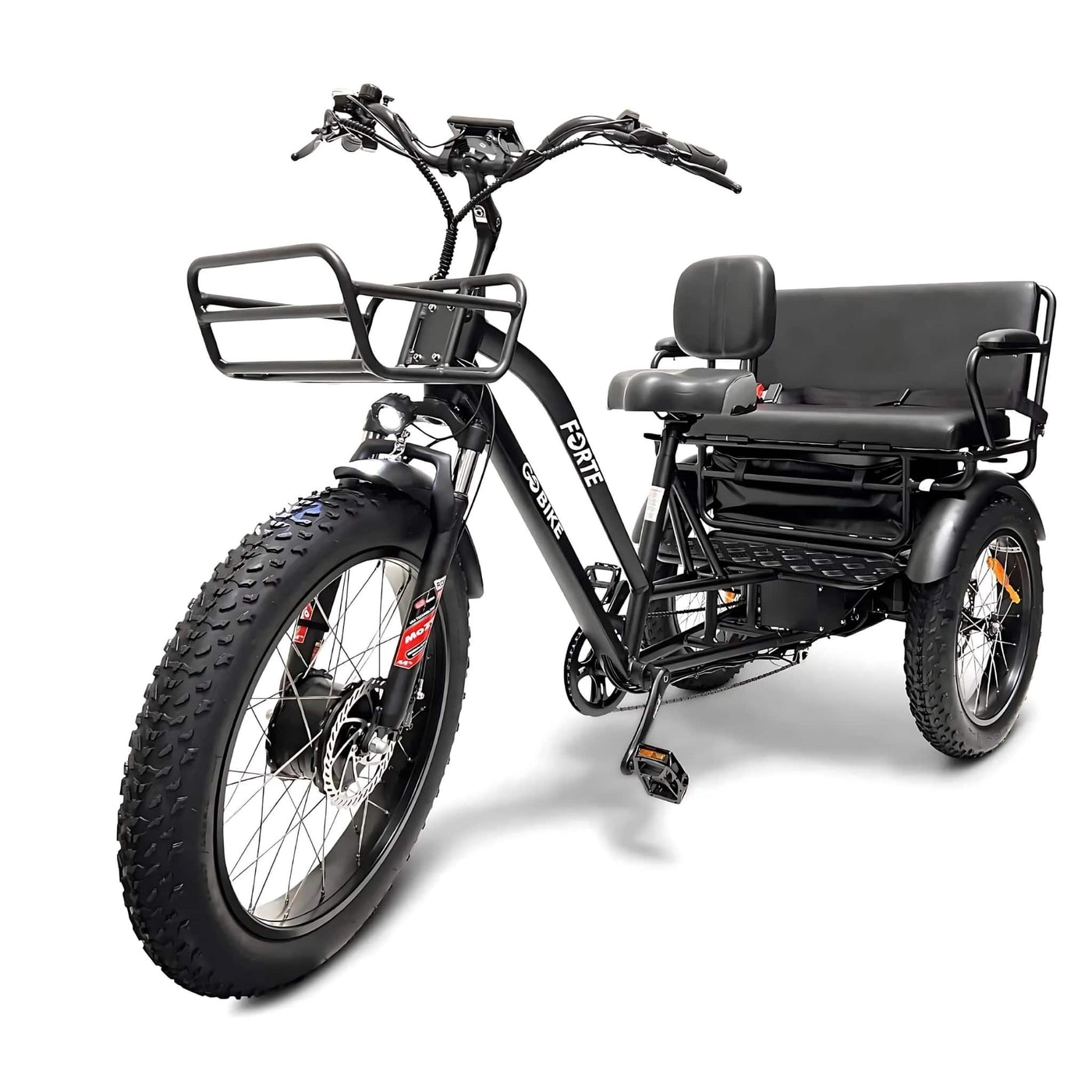 Home FORTE Electric Tricycle With Rear Seat
