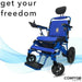 Majestic IQ-8000 Color Blue Backreest and Blue Frame - Get Your Freedom