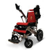 Majestic IQ-8000 Electric Wheelchairs Color Bronze Backrest and Silver Frame - Front Side-View