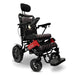 ComfyGoMajesticIQ-9000WheelchairColorBlackBackrestandRedandBlackFrameFrontRightSideView