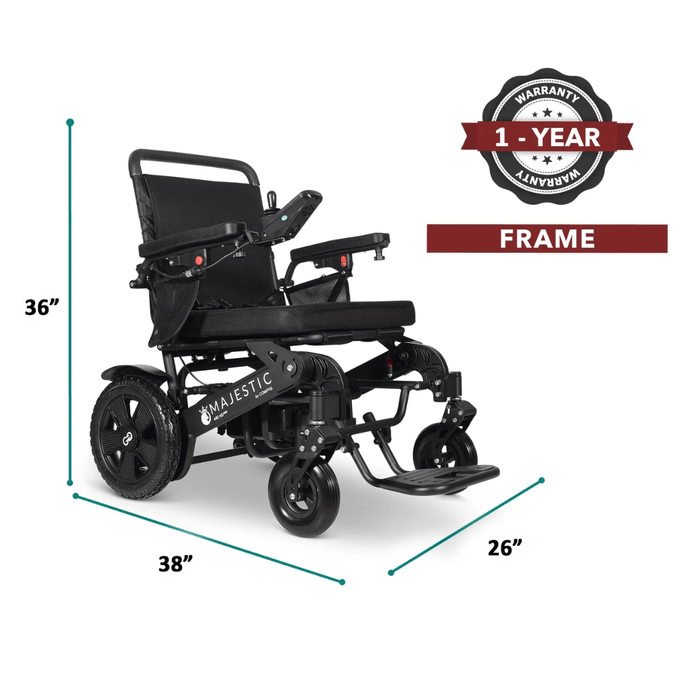 MAJESTIC 440 HD PLUS Remote Controlled Heavy Duty Electric Wheelchair