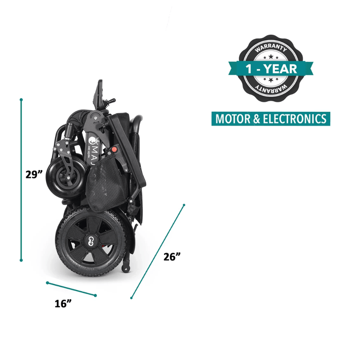 MAJESTIC 440 HD PLUS Remote Controlled Heavy Duty Electric Wheelchair