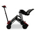 MS-4000 Auto-Folding Mobility Scooters Color Red Side View