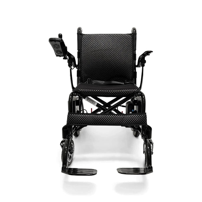  Phoenix Carbon Fiber Electric Wheelchair Color Black Front View