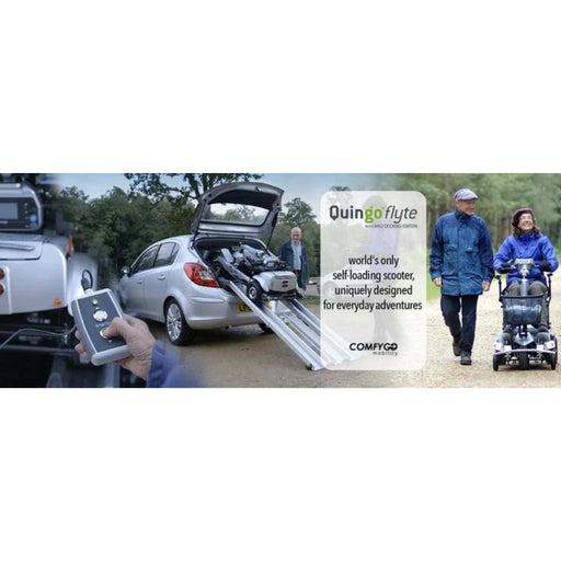 Quingo Ultra Mobility Scooter Color Silver - Fit to Trunk and Good for Outdoor