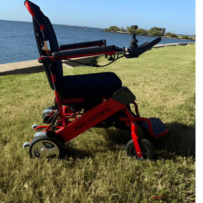 Air Hawk Foldable Electric Power Wheelchair