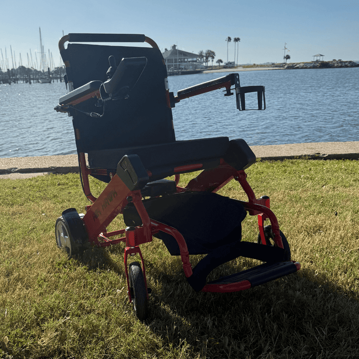Air Hawk Foldable Electric Power Wheelchair