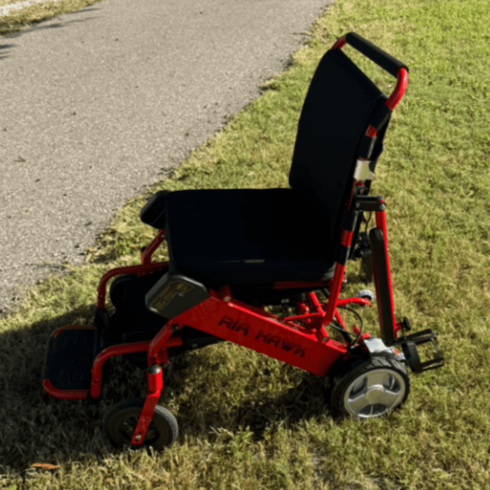 Air Hawk Foldable Electric Power Wheelchair