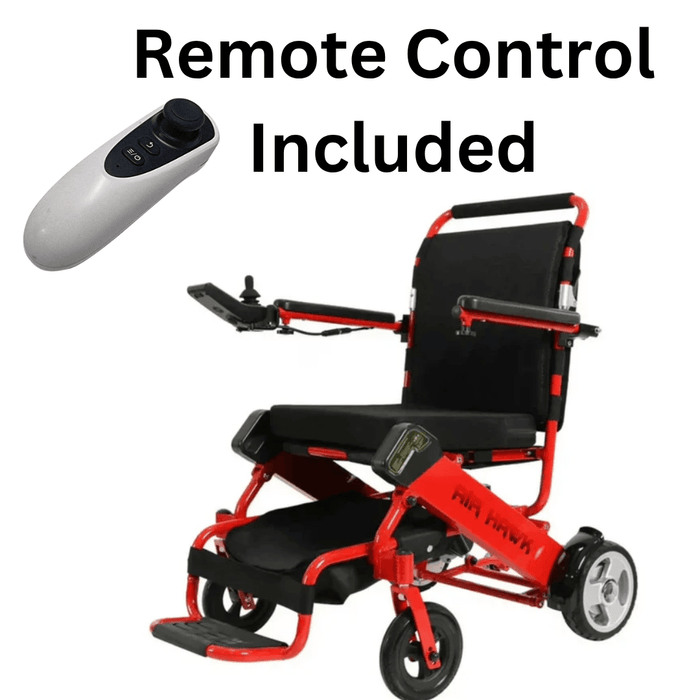 Air Hawk Foldable Electric Power Wheelchair