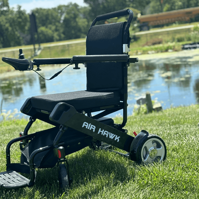 Air Hawk Foldable Electric Power Wheelchair