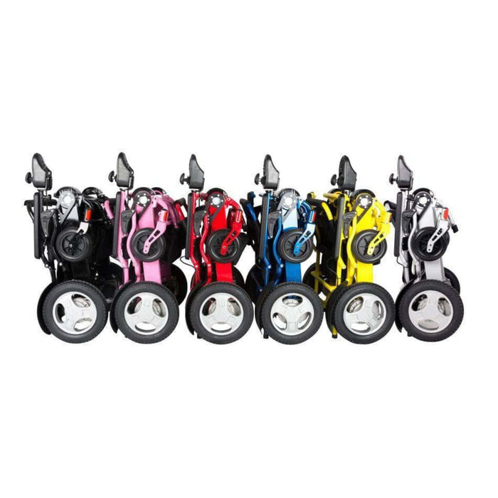 Electra 7 HD Wheelchair Color Silver Adjustable Chair - 6 Colors, Black, Pink, Red, Blue, Yellow and Silver