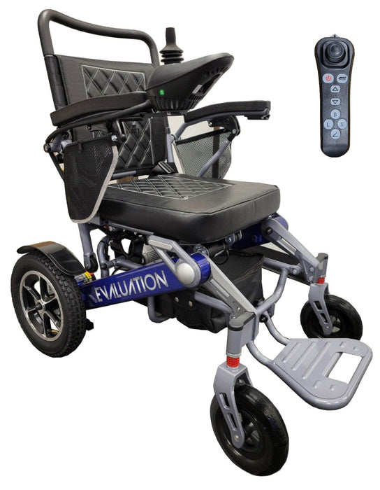 Evaluation Auto Fold Heavy Duty Power Wheelchair