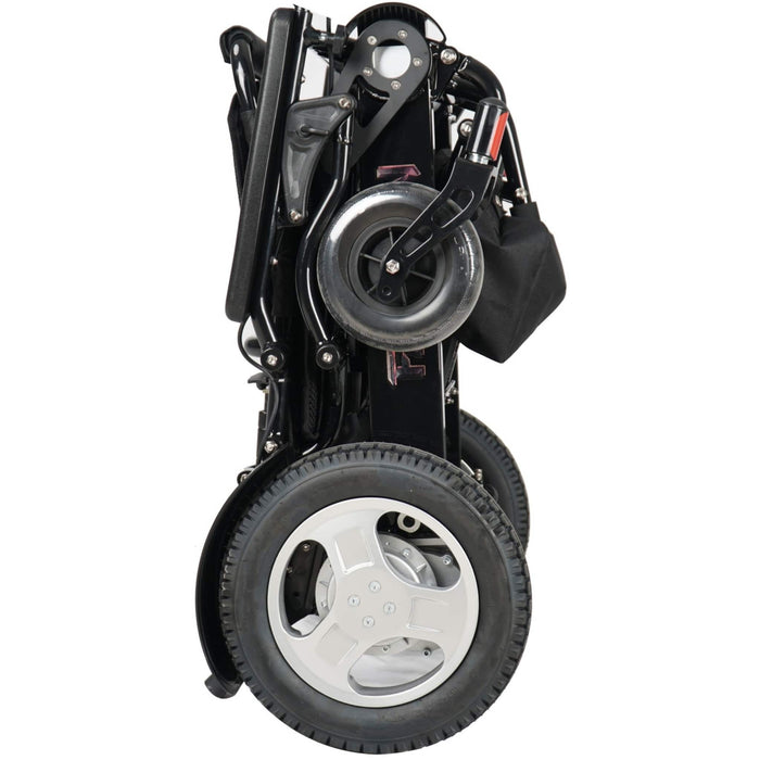 falcon-power-wheelchair black main folded