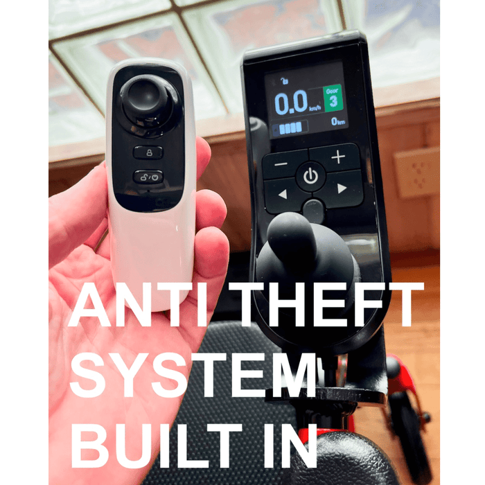 Matrix Ultra 2 2025 Model Carbon Fiber Folding Electric Wheelchair Red Open Box