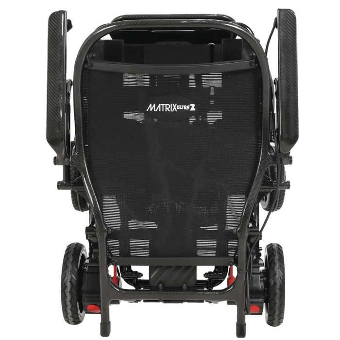 Matrix Ultra 2 2025 Model Carbon Fiber Folding Electric Wheelchair Red Open Box