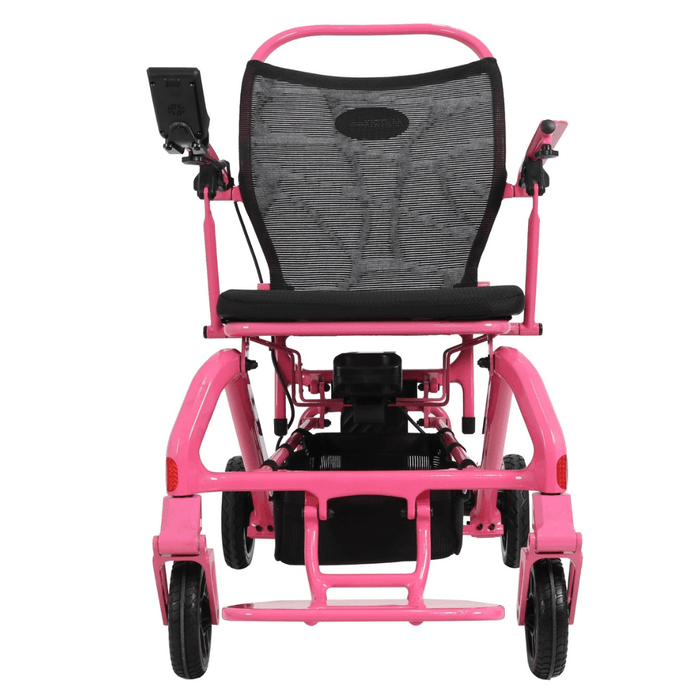 Matrix Ultra 2 2025 Model Carbon Fiber Folding Electric Wheelchair Red Open Box