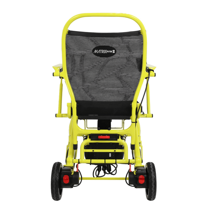 Matrix Ultra 2 2025 Model Carbon Fiber Folding Electric Wheelchair Red Open Box