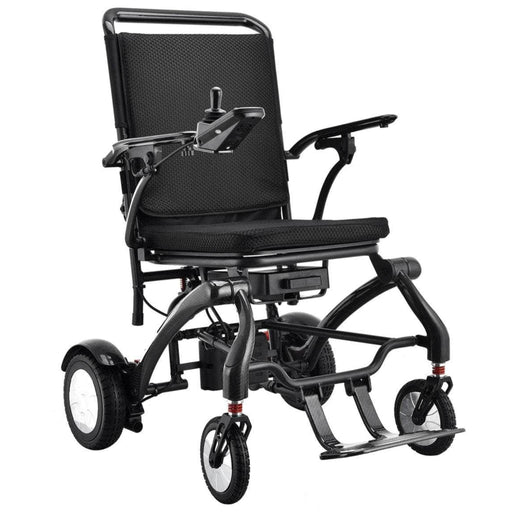 Matrix Carbon FIber Wheelchair Color Black Front Right Side View